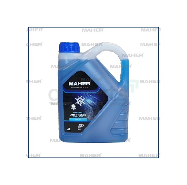 Antifriz Mavi Seri İnorganik -40 3 Litre 6 Adet