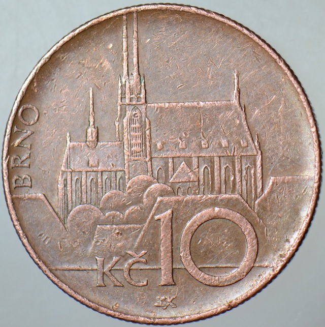 Çek Cumhuriyeti 10 Koruna 2003 Çekya.
