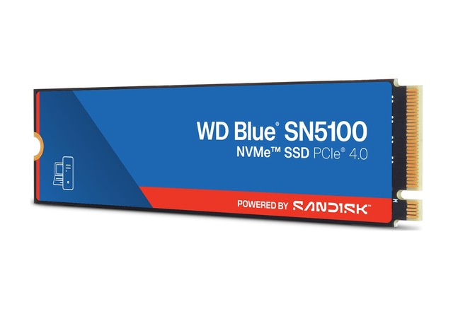 Western Digital Blue Sn5100 sn 4TB NVMe M.2 2280 PCIe 4.0 Okuma 6900 MB/s Yazma 6700 MB/s