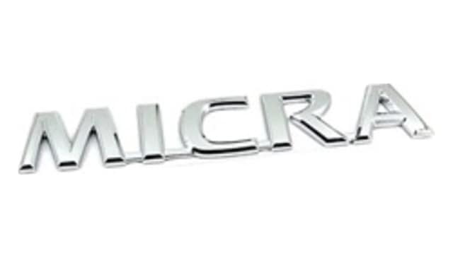 Nissan Uyumlu Micra Yazı Krom