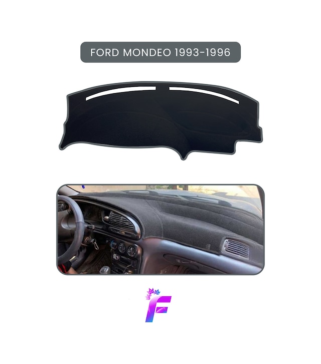 Ford Mondeo 1993-1996 Uyumlu Ön Göğüs Örtüsü Yansıma Önleyici Kolay Montaj Oto Aksesuar Tb86 Torpido Halısı