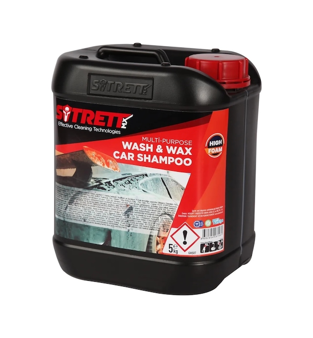 Sitrett Mx Profesyonel Cilalı Oto Şampuanı 5 Kg