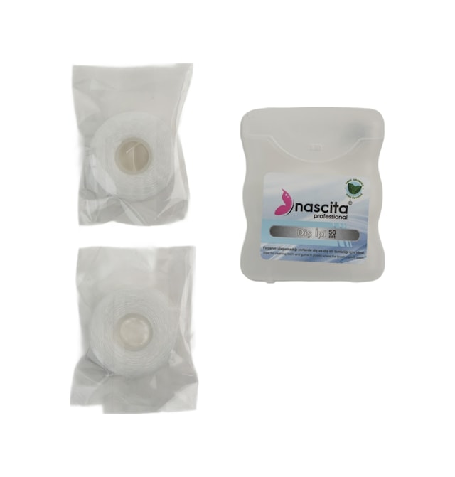 Nascita Makaralı Diş İpi / 50 Metre 2 Yedek Makaralı Nasdısıpx004