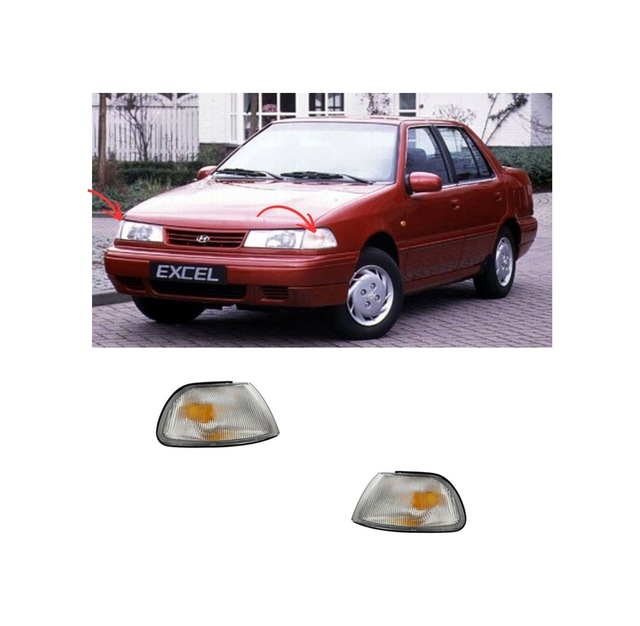 Excel Hyundai Sedan Sağ Sol Set Sinyal 1992-1994