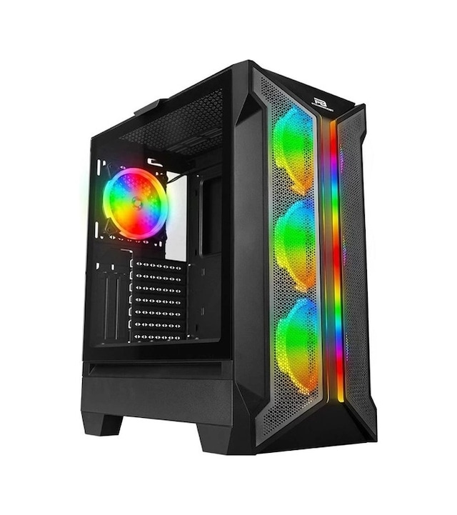 PowerBoost VK-Z002B 4 RING MID-TOWER ARGB