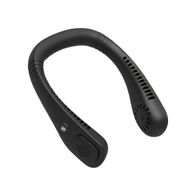 Ergonomik Giyilebilir Boyun Fanı 4 Fanlı Hız Modları İle