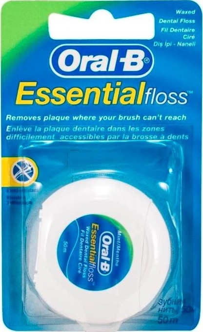 Oral-B Essential Floss Nane Aromalı Diş İpi 50 M x 3 Paket