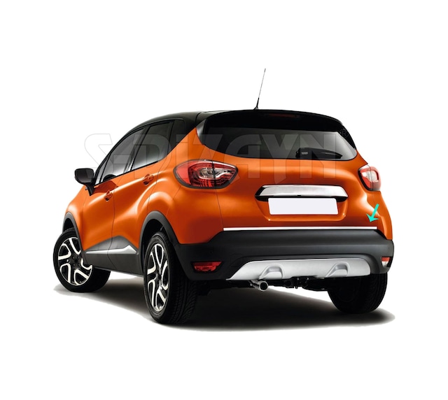 S-Dizayn Renault Captur Krom Bagaj Alt Çıtası 2013-2020 N11.3594