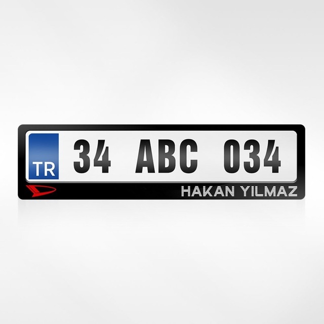 Kişiye Özel Isimli Daihatsu Logolu Plakalık 264845222
