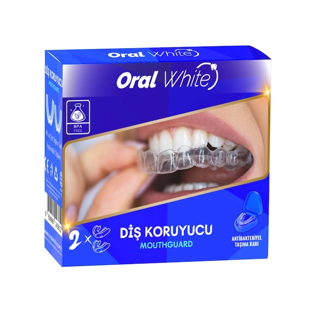 Oral White Şekillendirilebilir Diş Koruyucu 2 Parça - 4 Adet Tarı