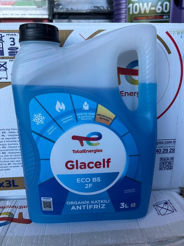 Total Eco Bs Mavi Antifriz 3 Litre Üretim 2025 Yılı