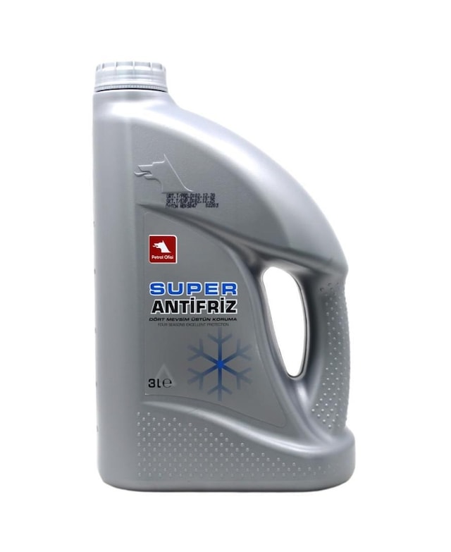 Petrol Ofisi Süper Antifriz 3 Lt Pas Ve Korozyonu