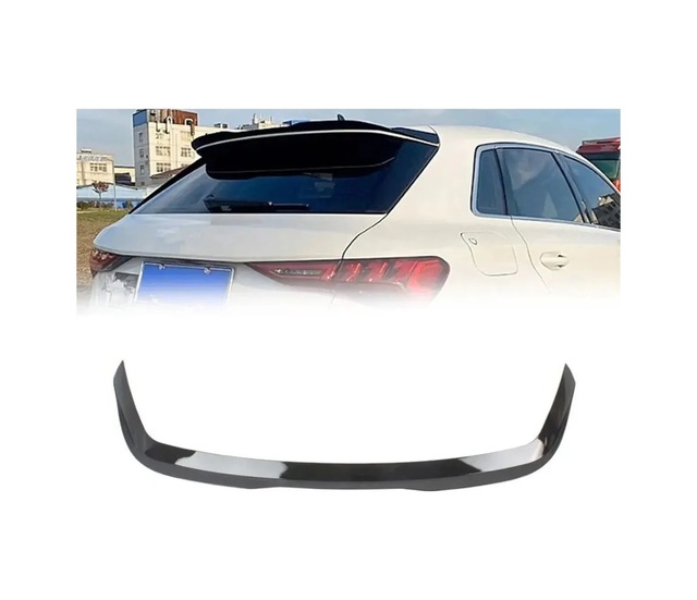 Audi A3 Hb Pianoblack Spoiler 2021+ İthal Abs Plastik Parlak Siyah