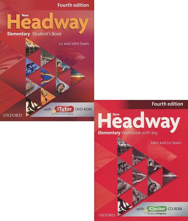 Headway elementary student s. New Headway Elementary 4 Edition. Headway Elementary Workbook 4th Edition. Headway Elementary Edition students book. New Headway Elementary Workbook.