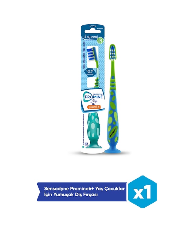 Sensodyne Promine 6 Yaş Ve Üzeri Çocuk Özel Karakterli Yumuşak Diş Fırçası