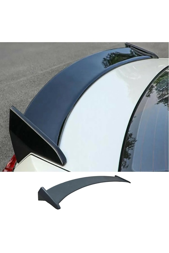 Toyota Corolla Trd Uyumlu Bagaj Üstü Spoiler Parlak Siyah Spoyler