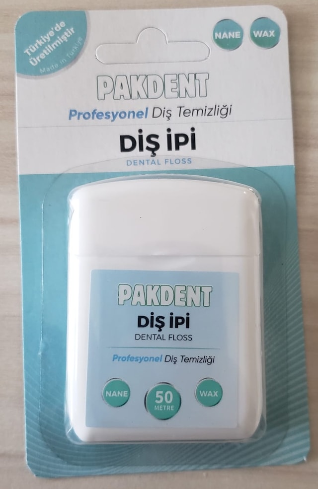 Pakdent Profosyonel Diş İpi 50 M