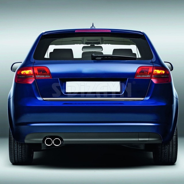 S-Dizayn Audi A3 Krom Bagaj Alt Çıtası 2004-2012 4 Kapı N11.2265