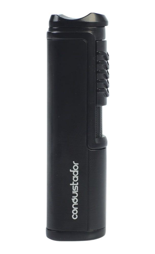 Conquistador Tek Torch Pürmüz Siyah Metal Puro Çakmağı Cnq-036