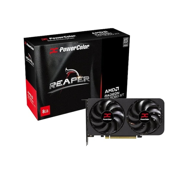 Powercolor Reaper Radeon Rx9060xt 8g-a 8gb Gddr6 128bit Gaming Aeae2pwc0034