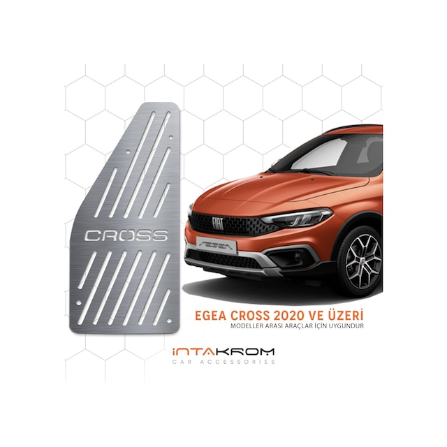 Fiat Egea Cross Krom Ayak Dinlendirme Pedalı - 2020 Ve Üzeri
