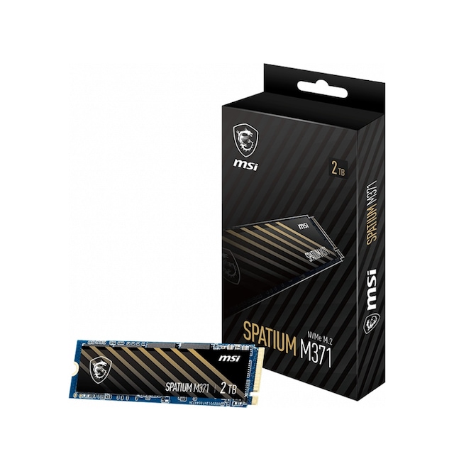 MSI Spatium M371 500GB NVMe M.2 2280 PCIe 3.0
