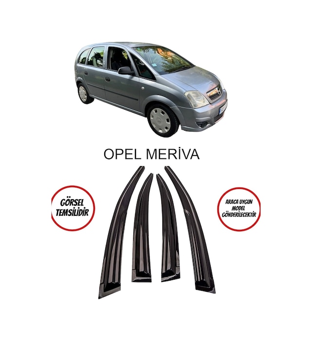 Balp Opel Meriva Cam Rüzgarlığı 4lü