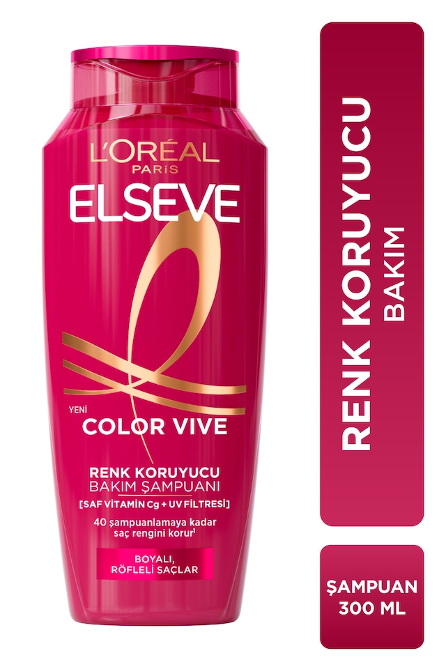 Elseve Color Vive Renk Koruyucu Bakım Şampuanı 300 ML