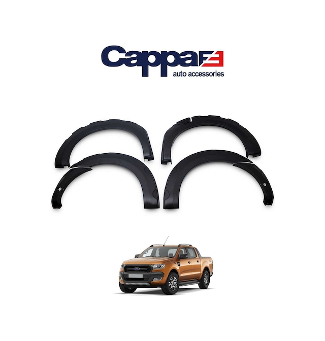 Cappafe Ford Ranger Wildtrak 2019- Çamurluk Dodik Set Abs 7 Prç