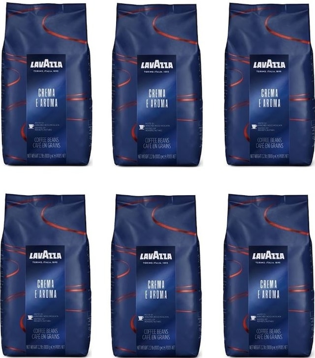 Lavazza Espresso Crema E Aroma Çekirdek Kahve 6 x 1 KG