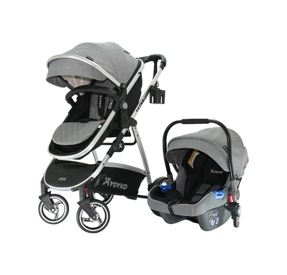 Yoyko City Seyahat Sistem Bebek Arabası 3 İn 1