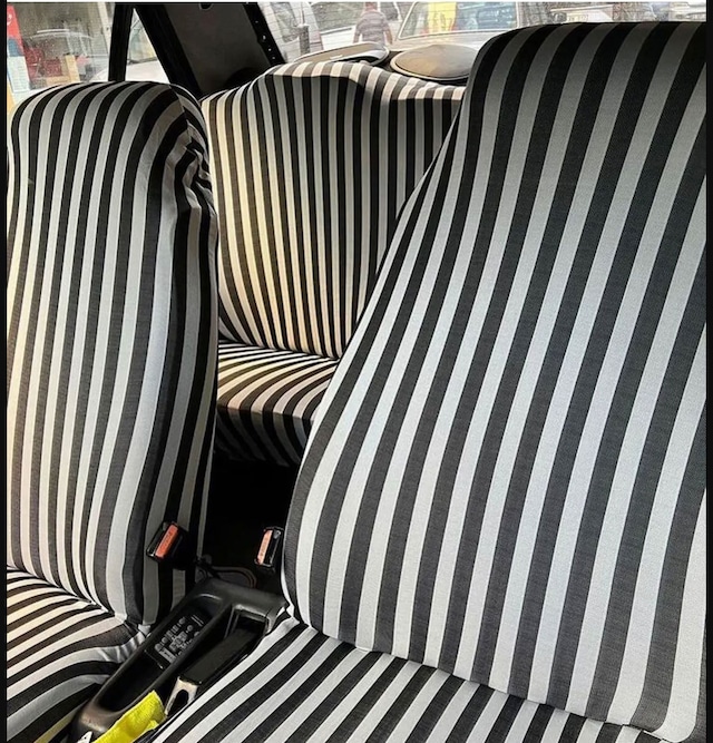 Çizgili Servis Kılıfı Siyah Beyaz- Zebra Desen Servis Kılıfı