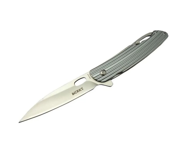 Crkt K241 Xxp Kamp Çakısı 23 Cm - Kancalı Metal Sap, Otomatil, Kılıflı