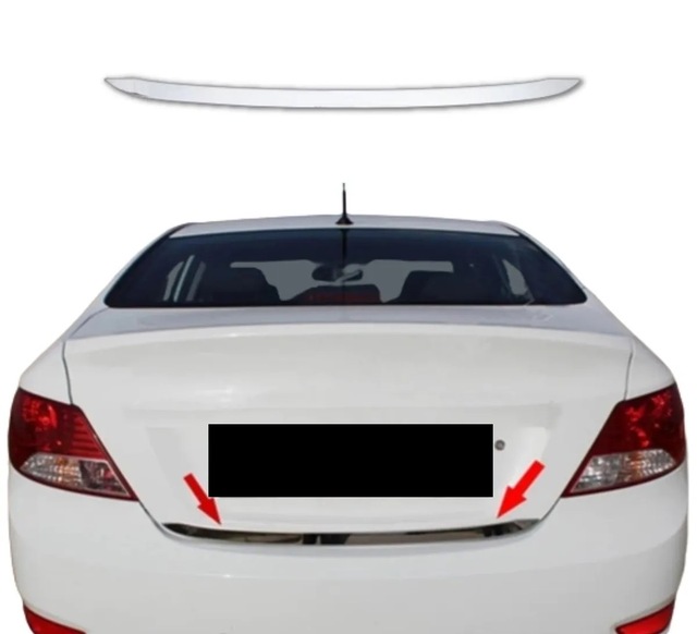 Hyundai Accent Krom Bagaj Alt Çıta P.çelik 2011-2018 Arası
