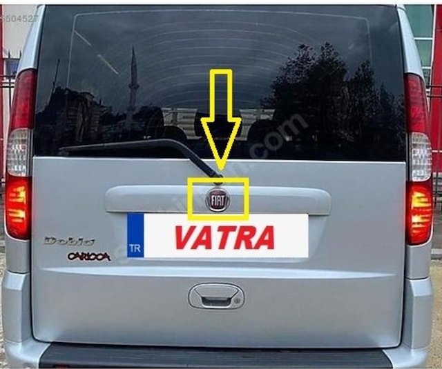 Doblo Combi 1.4 Safeline 2006-2012 Doblo Krom Bagaj Yazı Ve Arma Set