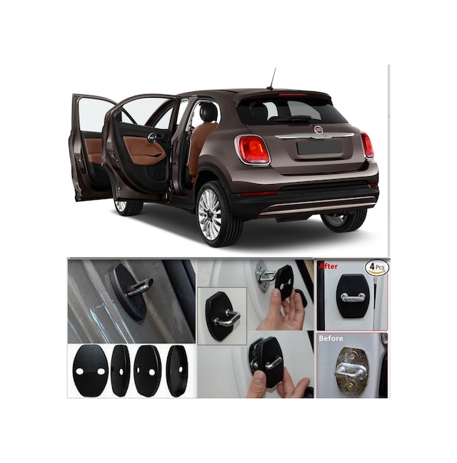 Fıat 500X Cross Plus Kilit Koruyucu Kapak Takımı Fıat 500X Cross (401987166)