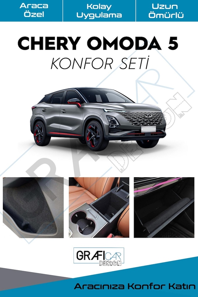 Chery Omoda 5 Konfor Seti Araç İçi Ses Kaplama