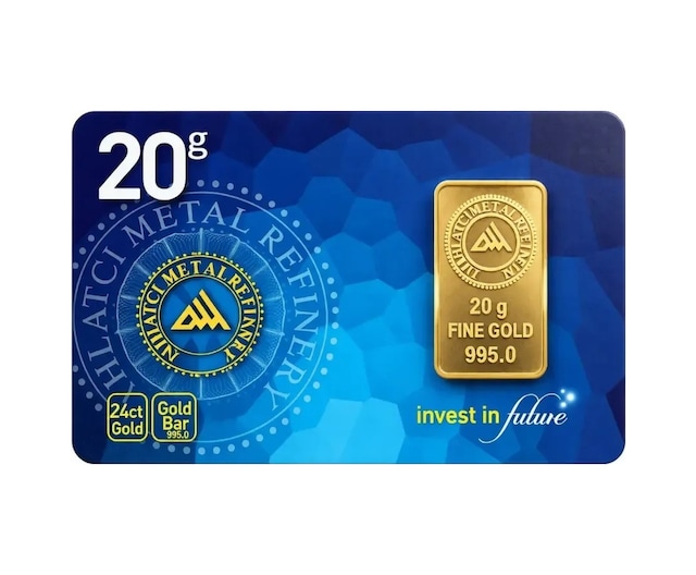 Ahlatçı 24 Ayar 20 Gram Külçe Altın