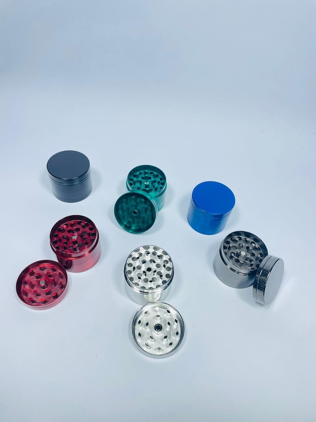 Çelik Metal 4 Parça Tutun Öğütücü Grinder 40 MM