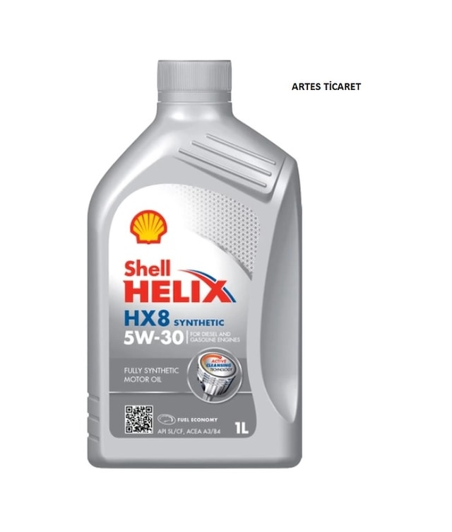 Shell Helix Hx8 5W-30 Tam Sentetik Motor Yağı - 1 L