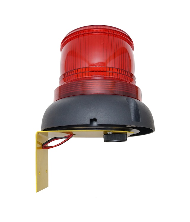 Mesan Ø110 İkaz Lamba Xenon Çakar Buzzer L Montaj Kırmızı 220vac Ms 608.1.220vac