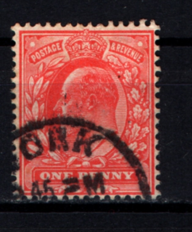 İngiltere 1902 Kral Edward Vıı 1p Ws2203 Teşhir Ürün
