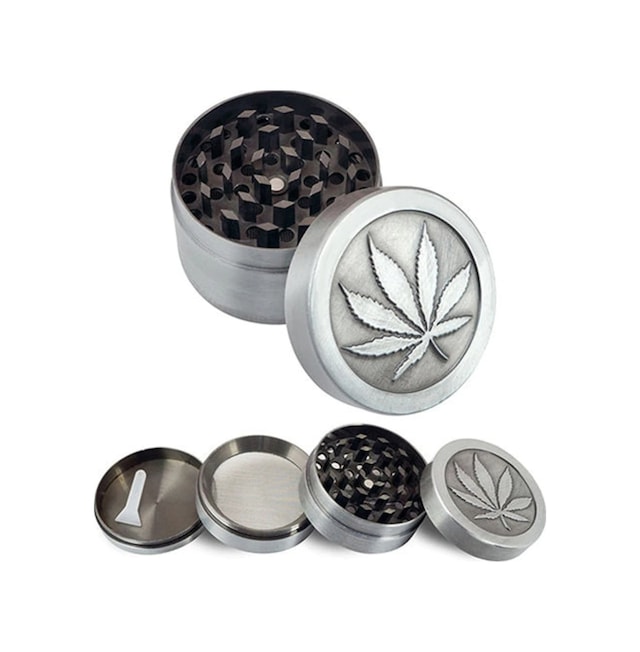 Çelik Tutun Öğütücü Grinder Mıknatıslı Kapak 4 Katmanlı Yapı