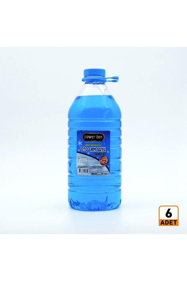 Antifrizli Kışlık Oto Cam Suyu 3 Litre 6 Adet 1 Koli