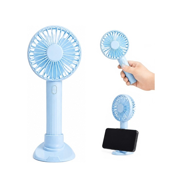 Powermaster Pm-25082 3 Fonksiyonlu Telefon Tutuculu Taşınabilir El Ve Masaüstü Vantilatör