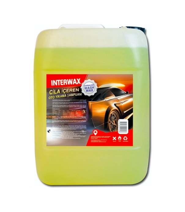 Interwax Cilalı Oto Yıkama Şampuanı 5 Kg