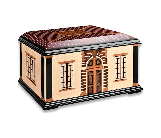 Küba Evi Tasarımı Sedir Humidor Puro Kutusu 250s