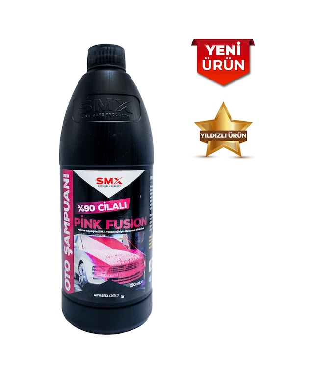 Smx %90 Cilalı Pink Fusion Oto Şampuanı 750 Ml