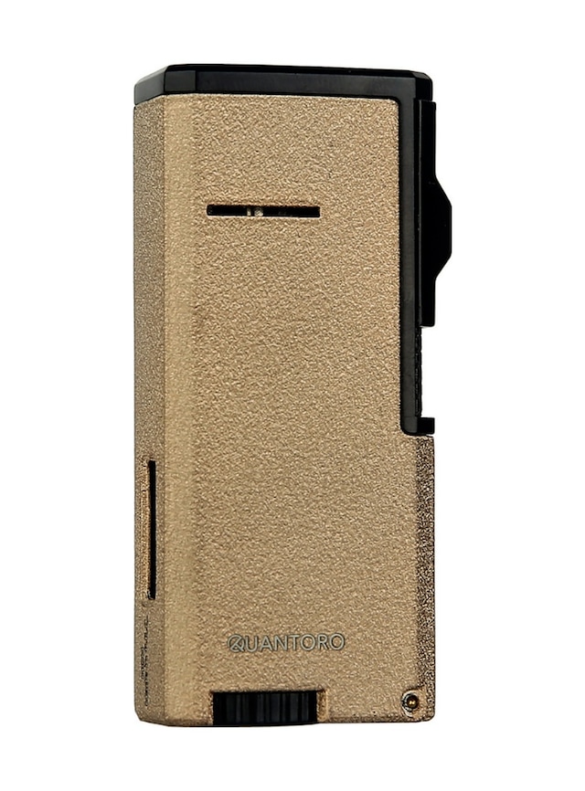 Quantoro 3 Torch Pürmüz Delicili Taba Metal Puro Çakmağı - Trz1074