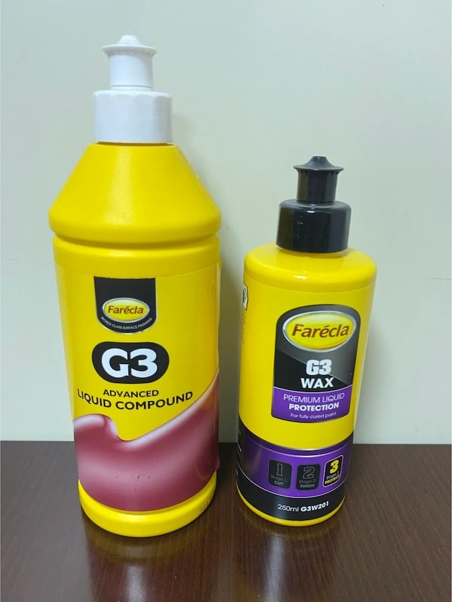 Çizik Pasta Cila Set - G3 Likid Ve G3 Wax